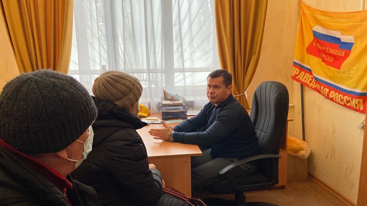 Ступино: депутат Мособлдумы провёл встречу с главой и приём населения